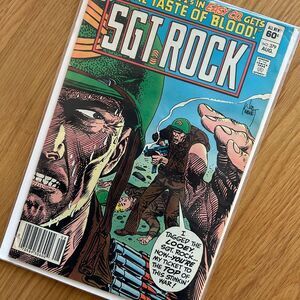 SGT. ROCK #379 (1983) - DC COMICS JOE KUBERT COVER